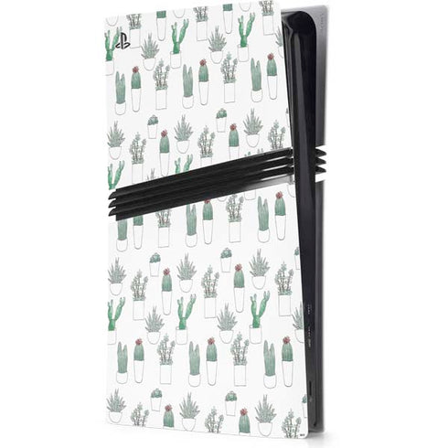 Succulent Pattern PlayStation PS5 Skins